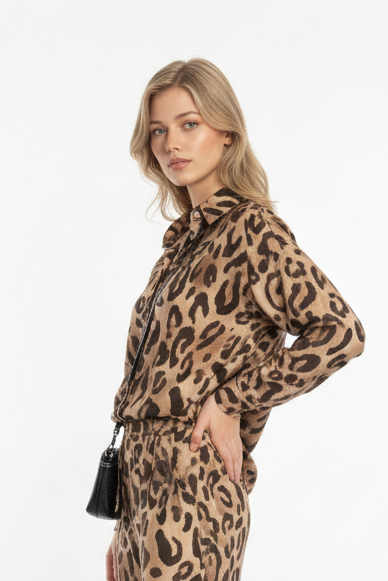 Wild Leopard Savannah Luxe Set