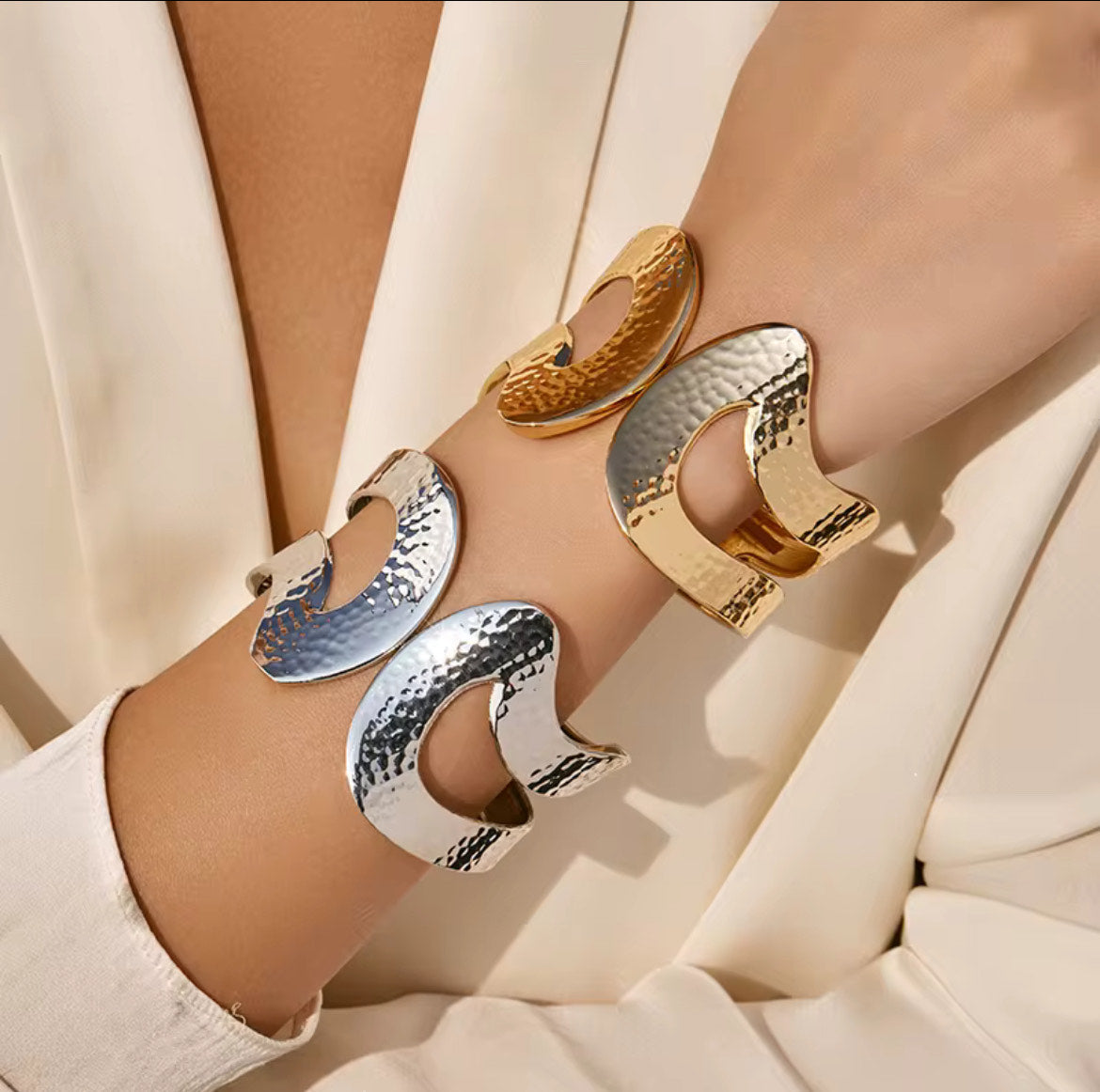 Waveform Cuff Bracelet