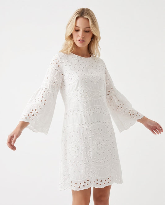 The Juliette Broderie Anglaise Shift