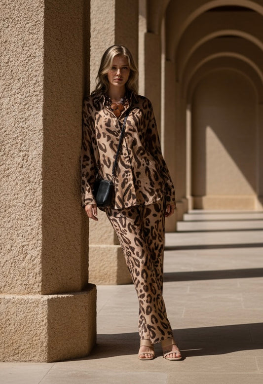 Wild Leopard Savannah Luxe Set